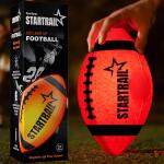 TOMLEON Glow in The Dark Football - Orange