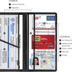 TOURSUIT Car Registration and Insurance Card Holder