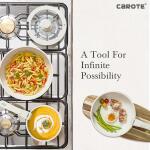 CAROTE 25pcs Detachable Handle Pots and Pans Set