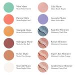 Julep Eyeshadow 101 Cre to Powder Waterproof Eyeshadow Stick, Pearlescent Rose Shimmer Eyeshadow with Built in Smudger, Rose Shimmer, Long Lasting, Crease Proof