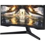 SAMSUNG 27" Odyssey G55A QHD 165Hz 1ms FreeSync Curved Gaming Monitor (LS27AG550ENXZA)