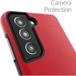 Crave Dual Guard for Galaxy S21, S21 5G Case 6.2 inch - Red