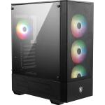 MSI MAG Forge 112R Premium Mid-Tower Tempered Glass Side Panel Gaming PC Case