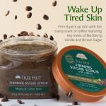 Tree Hut Ultra Hydrating and Exfoliating Sugar Scrub Mocha & Coffee Bean for Nourishing Essential Body Care 18 Ounce