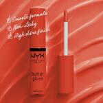 NYX PROFESSIONAL MAKEUP Butter Gloss, Orangesicle (Orange), Non Sticky Lip Gloss