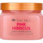 Tree Hut Pink Hibiscus Shea Sugar Scrub, Ultra Hydrating and Exfoliating Scrub for Nourishing Essential Body Care, 18 oz