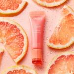 LANEIGE Lip Glowy Balm with Shea Butter, Hydrate, Glossy, Lightweight, Moisturize & Tint, Grapefruit Pamplemousse