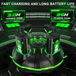 Ukor Fast Charging 4x4800mWh Rechargeable Battery Pack with Charger for Xbox Controller Rechargeable Batteries Xbox for