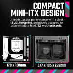 Cooler Master NR200P MAX Mini-ITX Case with 280mm AIO