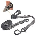 KeeperKwikFeed Ratchet Tie Down Strap 16ft. x 1.25in. 1,000lbs. with Safety Clip (2-Pack) (43571)