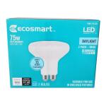 EcoSmart 75-Watt Equivalent BR40 Dimmable ENERGY STAR LED Light Bulb Daylight (2-Pack)