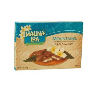 Mauna Loa Mountains Milk Chocolate Macadamia Nuts - 5oz/15ct pack of 6