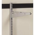 RubbermaidFasttrack Garage 16 in. Deep Shelf Bracket with Speed Clips, 350 lbs. Capacity,Wall Mounted Storage, Organization System (FG5E20FTSNCKL)