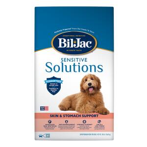 Bil-Jac Sensitive Solutions Skin & Stomach Support All Life Stage Dry Dog Food - Chicken & Whitefish 30lb