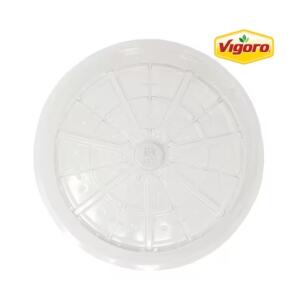 Vigoro 8 in. Medium-Duty Plastic Planter Saucer