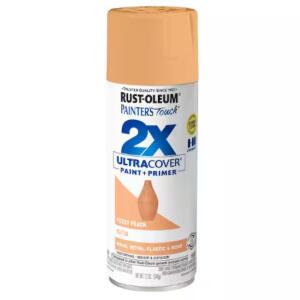 Rust-Oleum Painter's Touch 2X - 12 oz. Satin Fuzzy Peach General Purpose Spray Paint