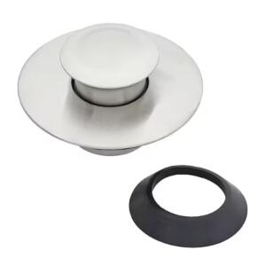 Everbilt Tub Stopper Remodel Kit Brushed Nickel