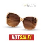 Twelve Oversized Sunglasses for Women 100% UV Protection