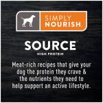 Simply Nourish® Source Adult Dry Dog Food - Beef 24lb