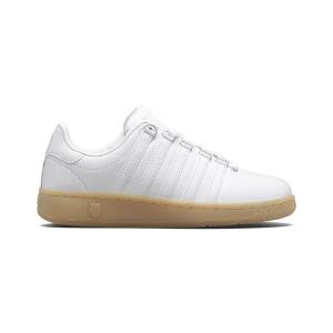 K-Swiss Men's Classic Vn Leather Sneaker, White/White/Gum Size 13