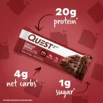 Quest Nutrition 20g Protein Bar - Chocolate Brownie 4count