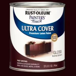 Rust-Oleum Painter's Touch - 32 oz. Ultra Cover Gloss Kona Brown General Purpose Paint