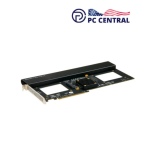 Sonnet Fusion Dual U.2 SSD PCIe Card 