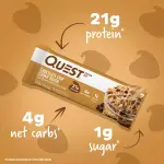 Quest Nutrition Protein Bar - Chocolate Chip Cookie Dough 12count