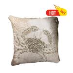 Decorative Square Shape Pillow White