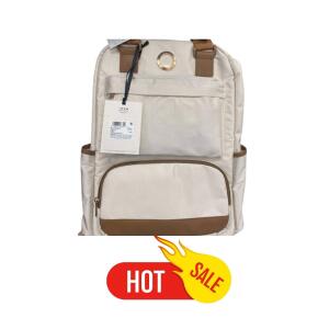 Delsey Paris Backpack White.Brown