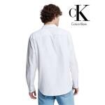 Calvin Klein Men Oxford Classic Shirt Brilliant White Size XS