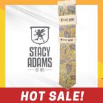 Stacy Adams Mn Ties Yellow Pattern