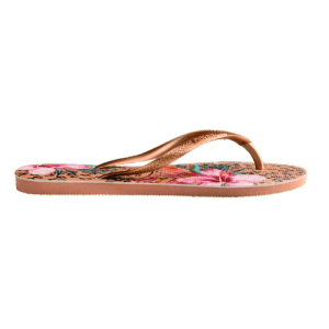 Havaianas Women's Slim Animal Floral Crocus Rose