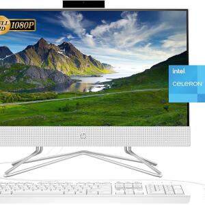 HP 21.5-Inch FHD Display All-in-One Desktop - 22-df0224