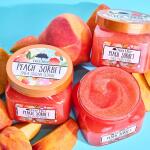 Tree Hut Peach Sorbet Shea Sugar Scrub, Ultra Hydrating and Exfoliating Scrub for Nourishing Essential Body Care, 18 oz