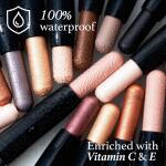 Julep Eyeshadow 101 Cre to Powder Waterproof Eyeshadow Stick, Crease Proof, Ochre Matte, Long-Lasting, Natural Matte Eyeshadow with Built in Smudger