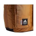 Adidas Unisex Iconic 3 Stripe Backpack Bag Mesa Brown/Black, One Size