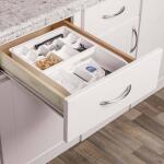 Real Solutions for Real LifeWhite 2-Tier Drawer Organizer (RS-2TIERORG-R-W)