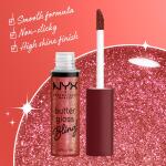 NYX PROFESSIONAL MAKEUP Butter Gloss Bling Lip Gloss, Big Spender, Non Sticky and Shiny Vegan Lip Makeup