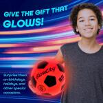 GlowCity Glow in The Dark Soccer Ball