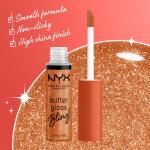 NYX PROFESSIONAL MAKEUP Butter Gloss Bling Lip Gloss, Pricey, Non Sticky and Shiny Vegan Lip Makeup