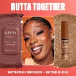 NYX PROFESSIONAL MAKEUP Butter Gloss Bling Lip Gloss, Big Spender, Non Sticky and Shiny Vegan Lip Makeup