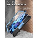 SUPCASE 10.9 Inch for iPad 10th Generation (2022) with Screen Protector Unicorn Beetle Pro, Built-in Stand & Pencil Holder Heavy Duty Rugged Protective Case Inch (Blue)