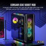 CORSAIR iCUE 5000T RGB Mid-Tower ATX PC Case