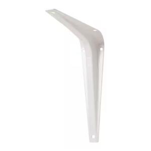 Everbilt 6 in. x 8 in. Shelf Bracket White