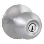 Defiant Saturn Stainless Steel Keyed Entry Door Knob