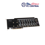 Sonnet M.2 8x4 Silen Card t PCIe 4.0 x16 