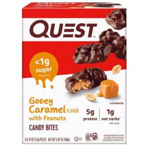 Quest Nutrition Gooey Caramel Candy Bites - 8ct