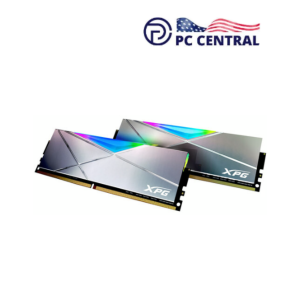 XPG 16GB SPECTRIX D50 DDR4 5000 MHz RGB Memory Kit (2 x 8GB, Gray) 