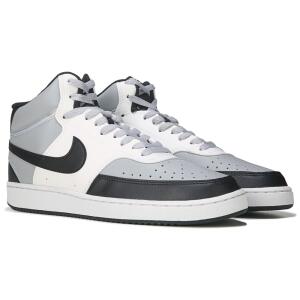 Nike Men's Court Vision Mid Sneaker Grey/Black/Sail